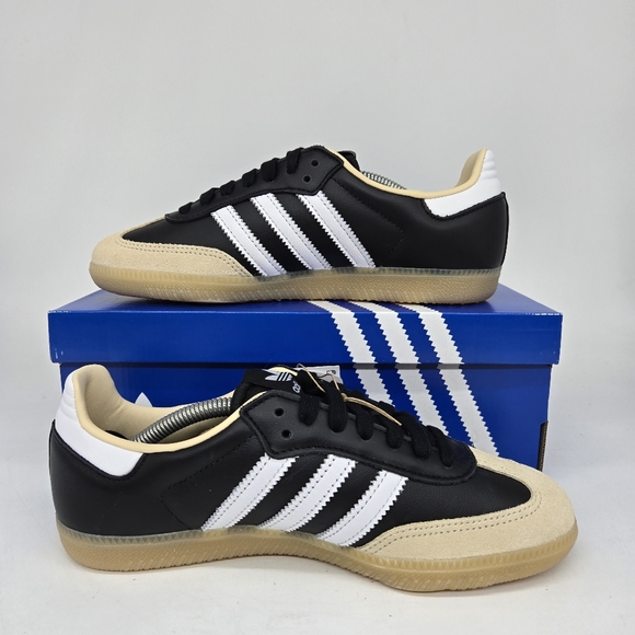 New Adidas Samba OG 'Black White Gum' Women's Shoes Size 6 - Picture 6 of 8